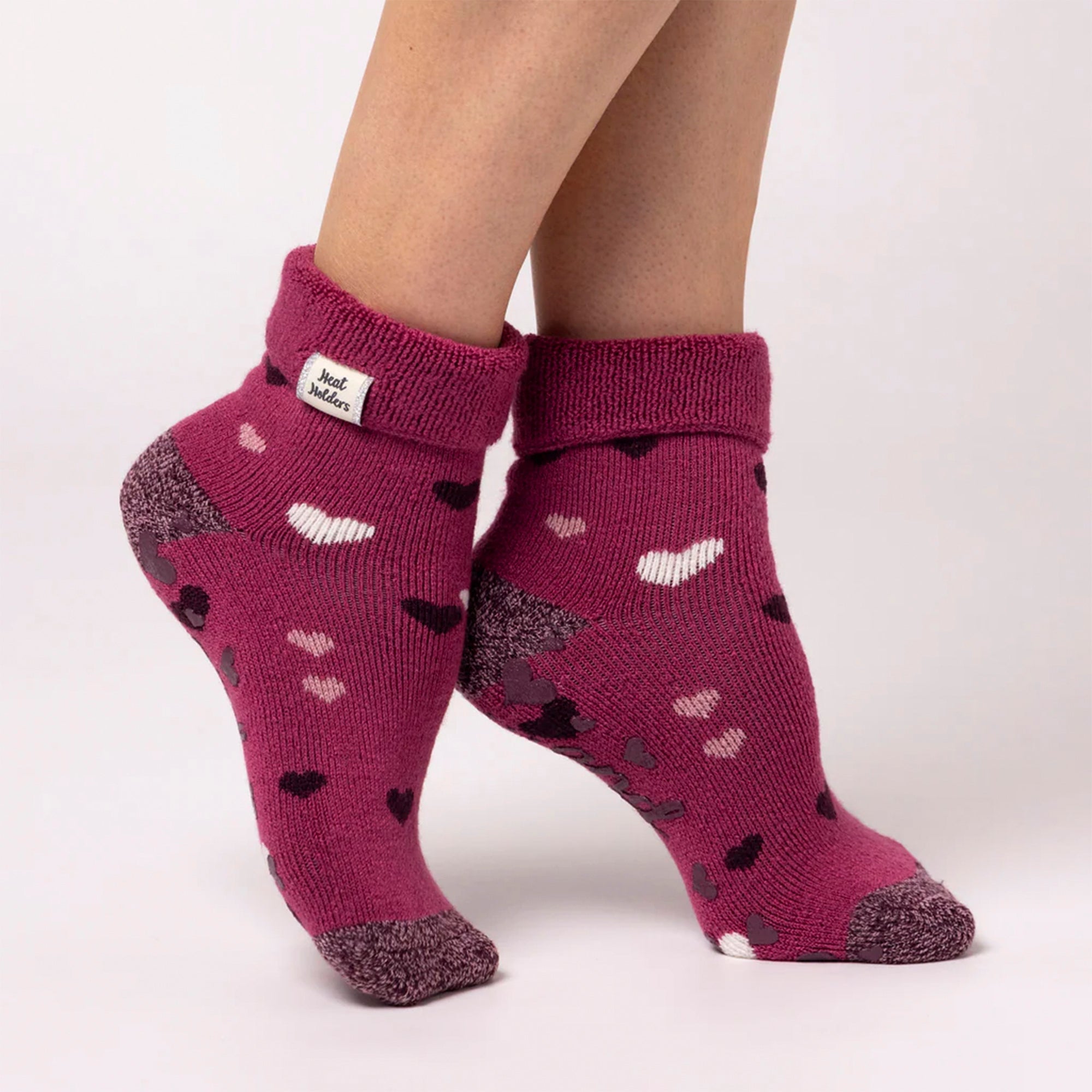 Cozy Turn-Over Cuff Lounge Socks | Warm Winter Socks for Women