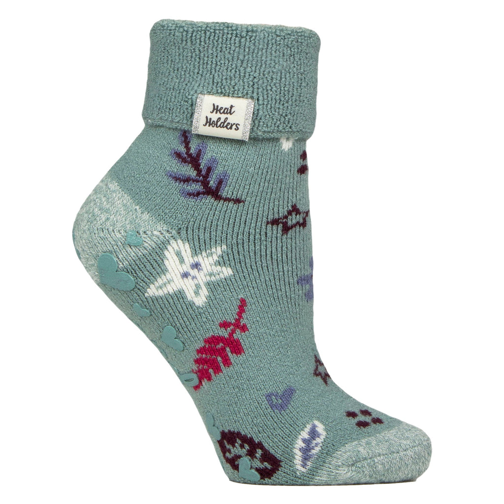 Cozy Turn-Over Cuff Lounge Socks | Warm Winter Socks for Women
