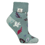 Cozy Turn-Over Cuff Lounge Socks | Warm Winter Socks for Women