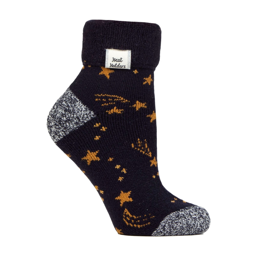 Cozy Turn-Over Cuff Lounge Socks | Warm Winter Socks for Women