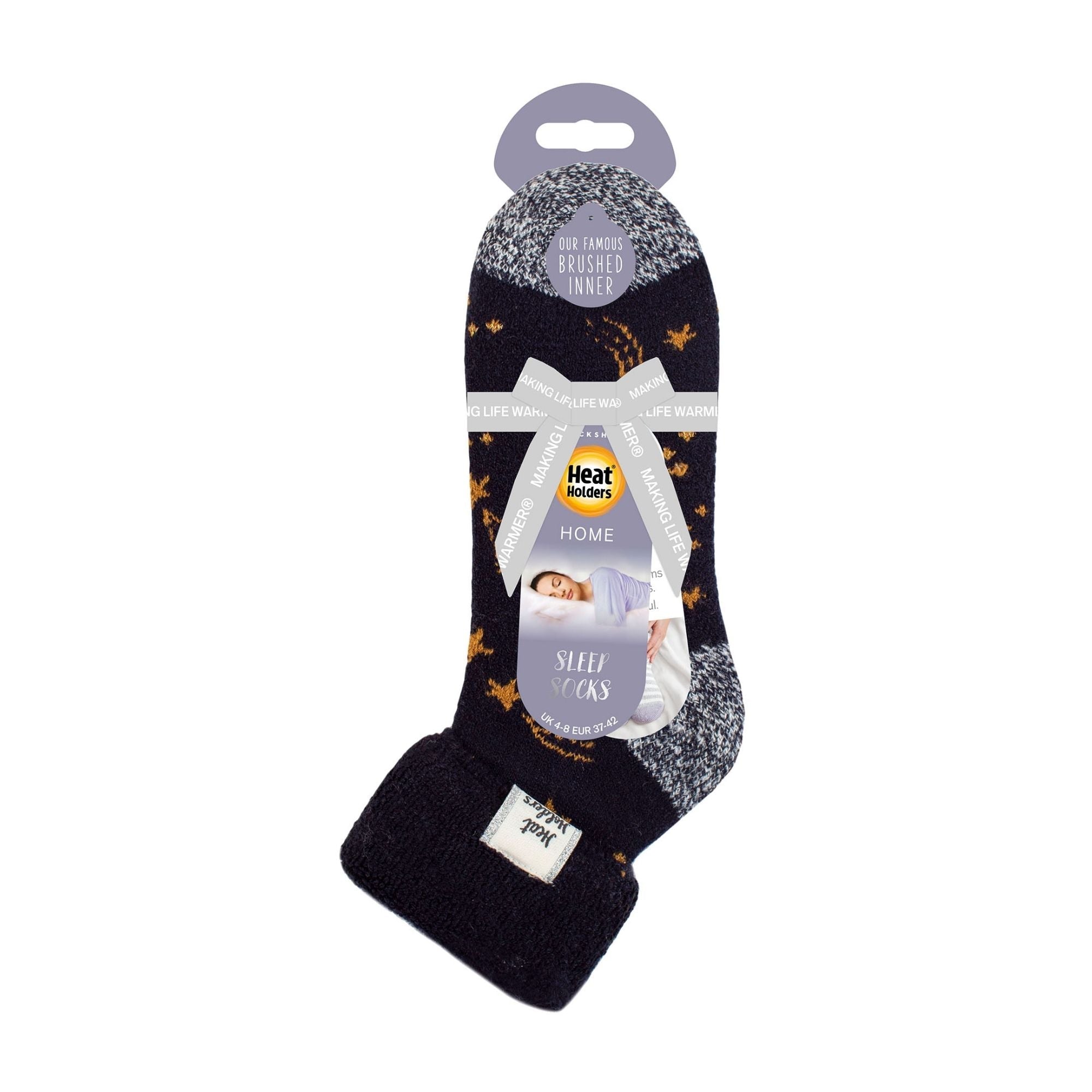 Cozy Turn-Over Cuff Lounge Socks | Warm Winter Socks for Women