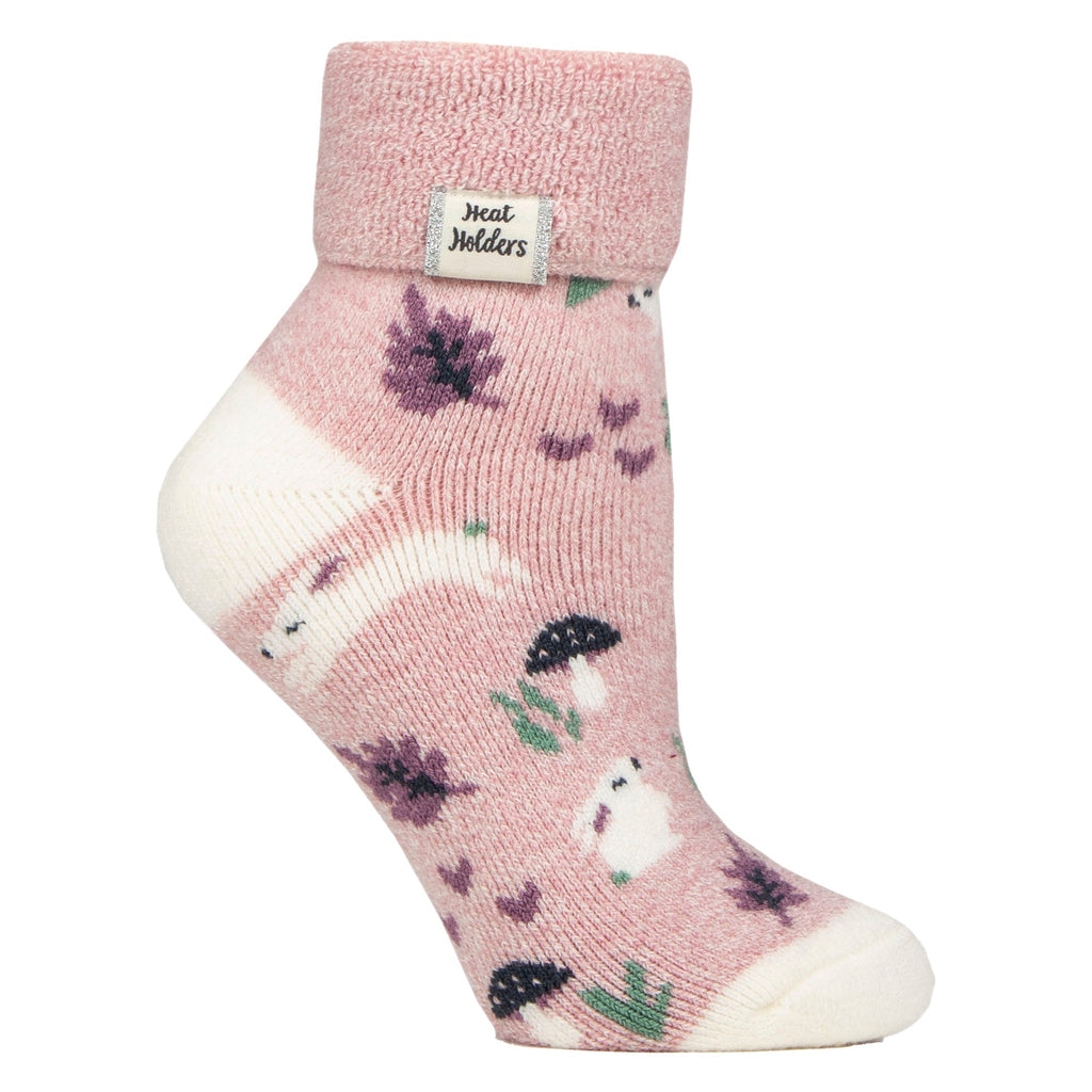 Cozy Turn-Over Cuff Lounge Socks | Warm Winter Socks for Women