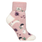 Cozy Turn-Over Cuff Lounge Socks | Warm Winter Socks for Women