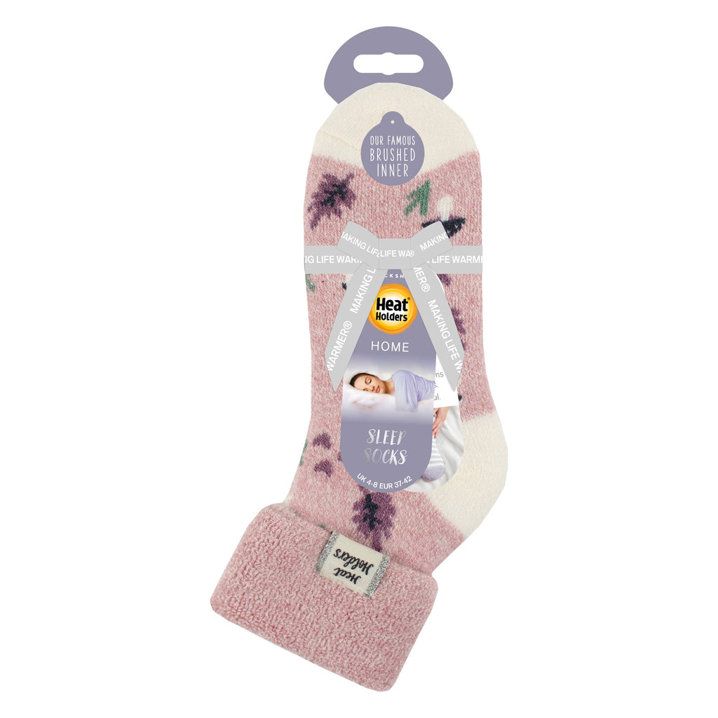 Cozy Turn-Over Cuff Lounge Socks | Warm Winter Socks for Women