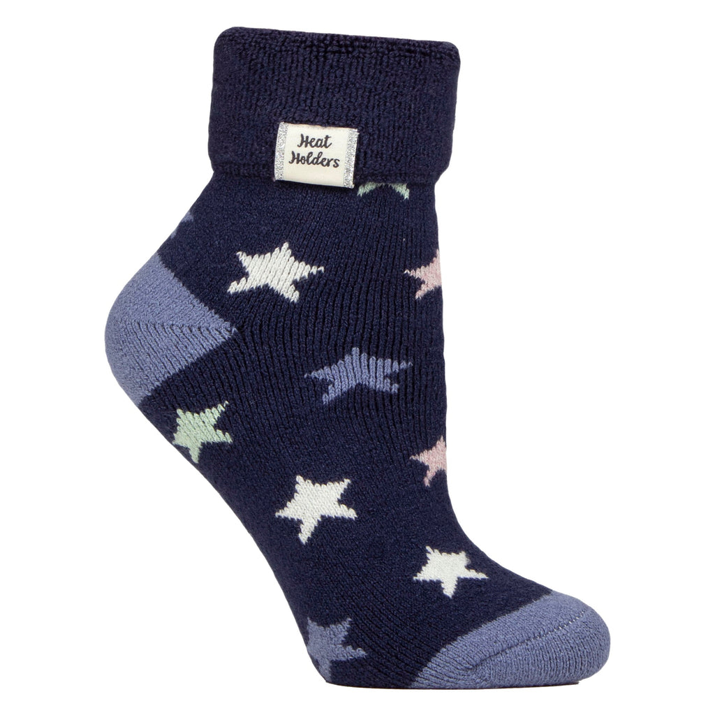 Cozy Turn-Over Cuff Lounge Socks | Warm Winter Socks for Women