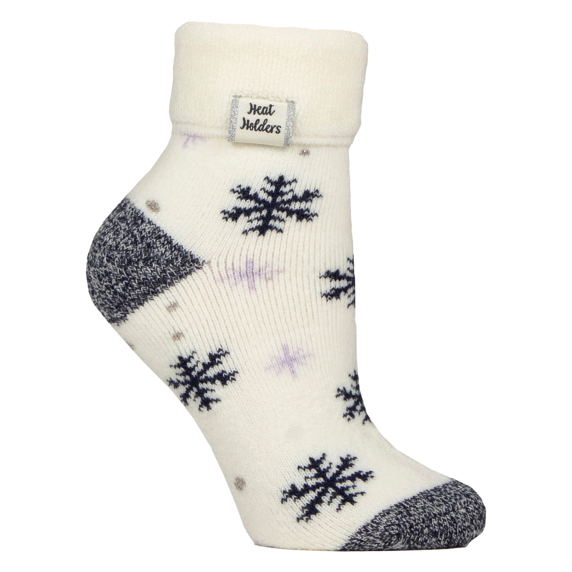 Cozy Turn-Over Cuff Lounge Socks | Warm Winter Socks for Women