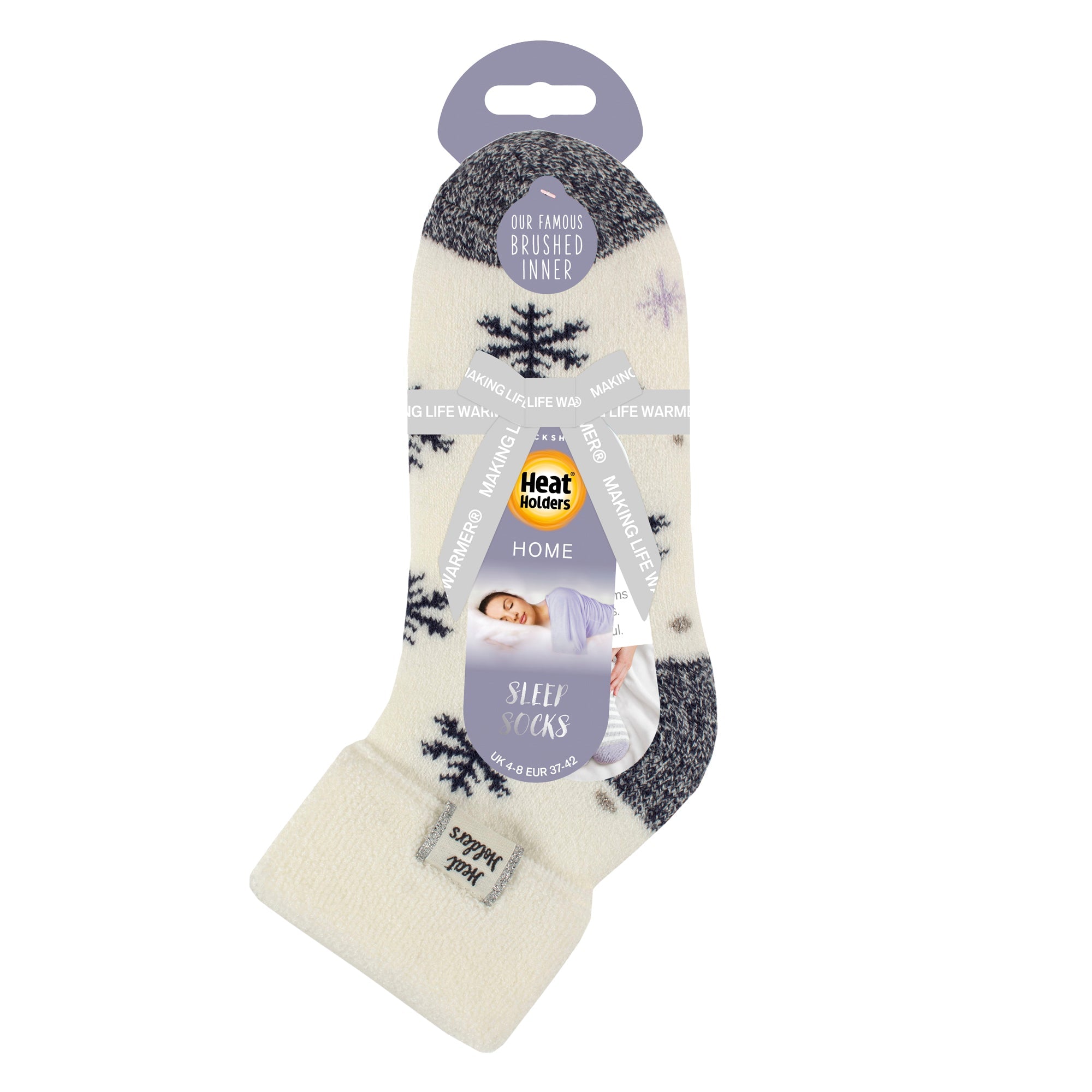 Cozy Turn-Over Cuff Lounge Socks | Warm Winter Socks for Women