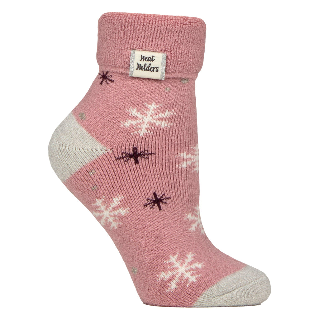 Cozy Turn-Over Cuff Lounge Socks | Warm Winter Socks for Women