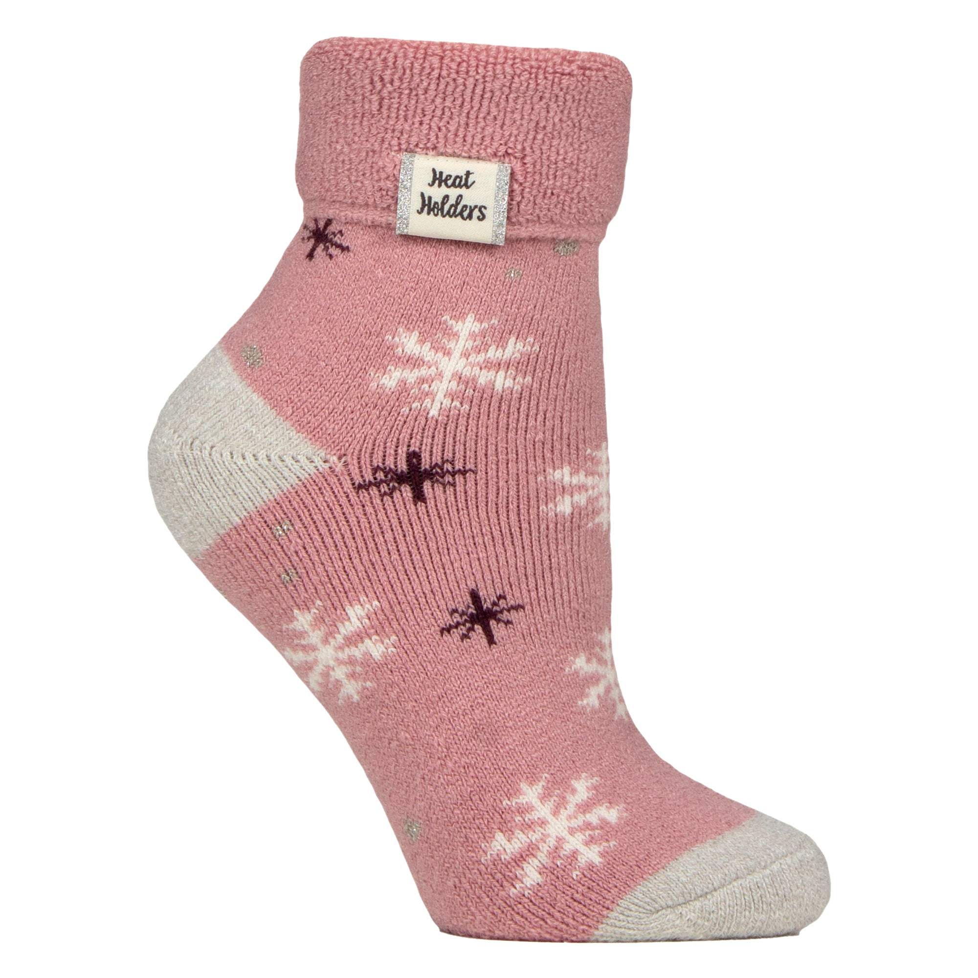 Cozy Turn-Over Cuff Lounge Socks | Warm Winter Socks for Women