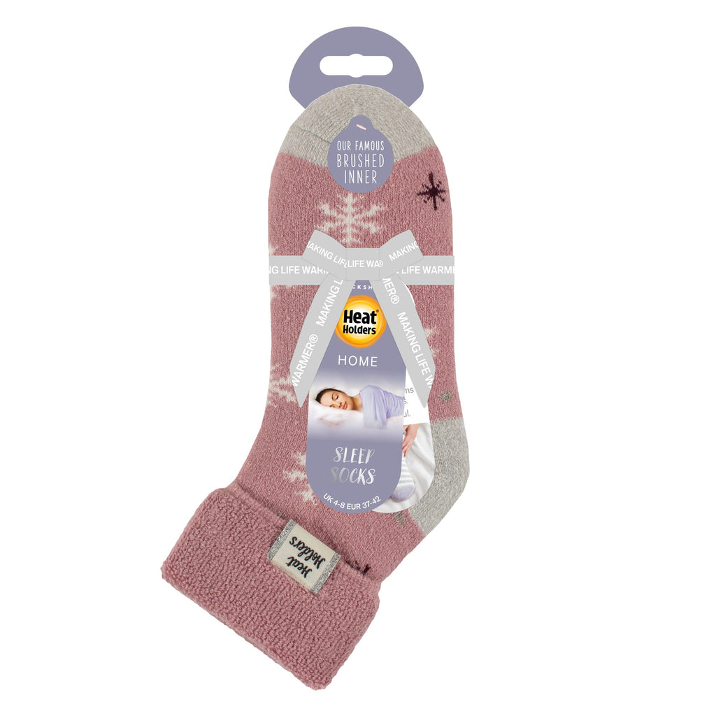 Cozy Turn-Over Cuff Lounge Socks | Warm Winter Socks for Women