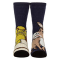 Mens Thermal Shrek Patterned Socks with Soft Brushed Lining