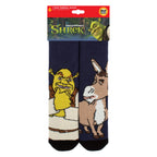 Mens Thermal Shrek Patterned Socks with Soft Brushed Lining