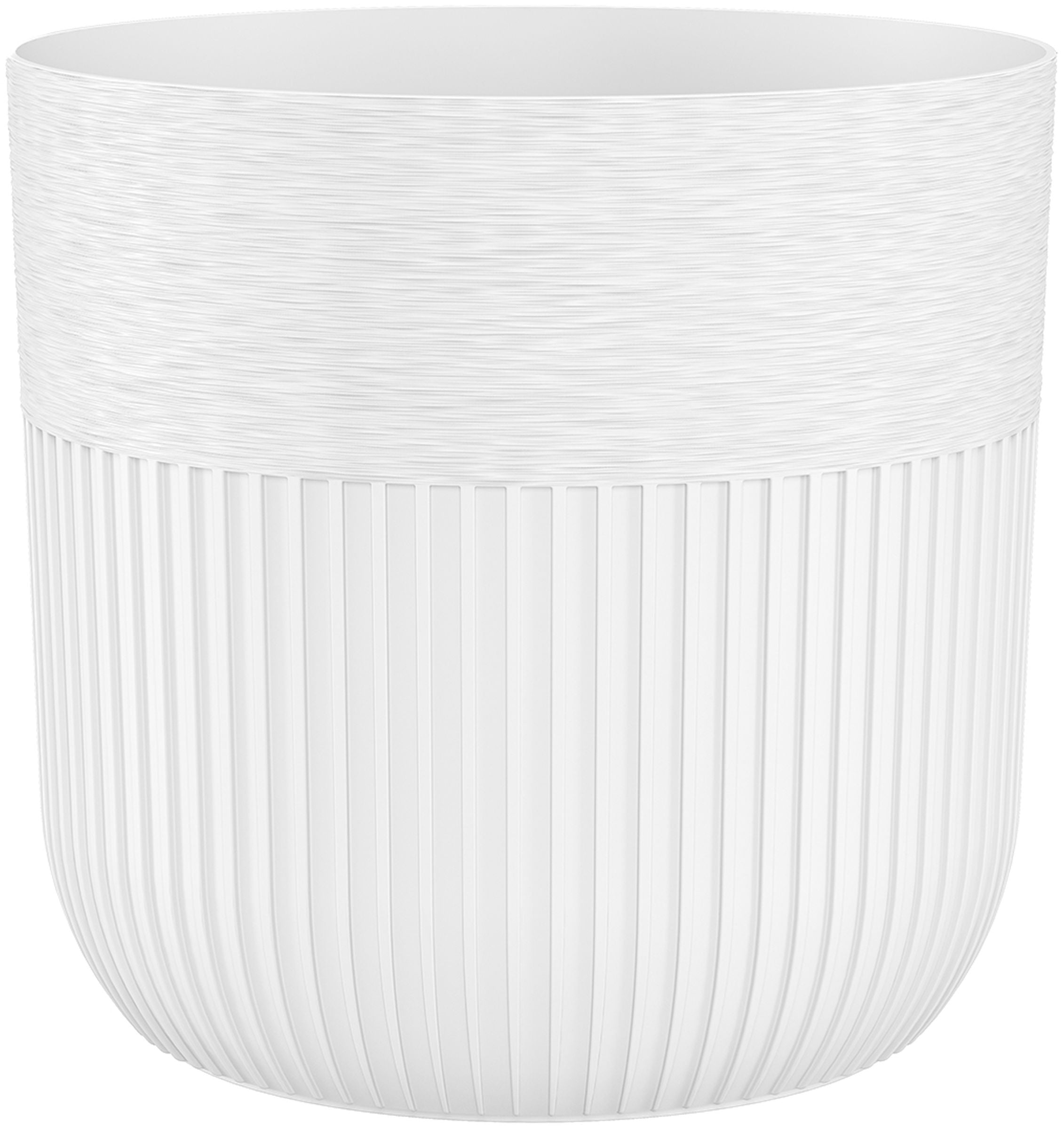 Luca Pot Without Hole 140mm White