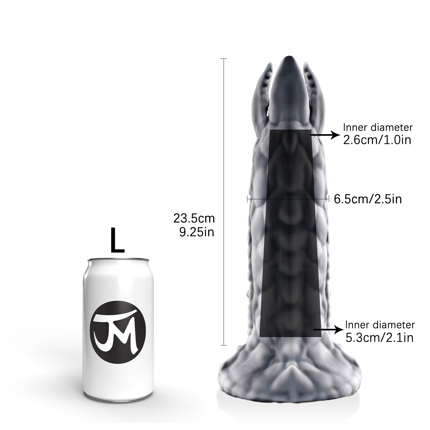 Nothosaur ZERGER - Alien Ovipositor Dildo And Eggs- Monster With Teeth