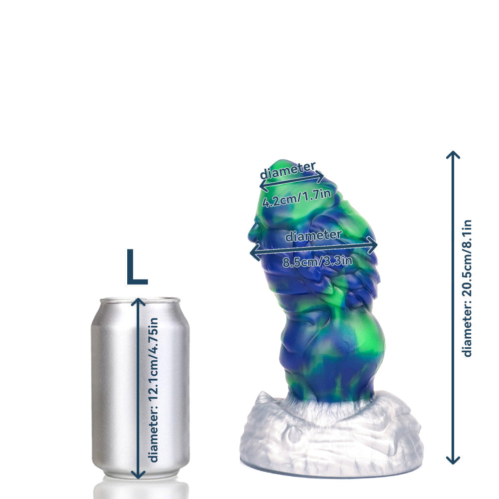 SWISOK Bobby - Fantasy Dragon Dildo - Knot Dildo - 4 Sizes Silicone Dildo