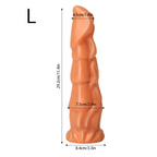 Bull King - Silicone Butt Plug - Anal Dilator - Prostate Stimulator - Huge Anal Toy - 3 Sizes
