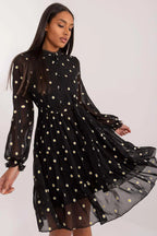 Lakerta elegance and comfort floral pattern cocktail dress