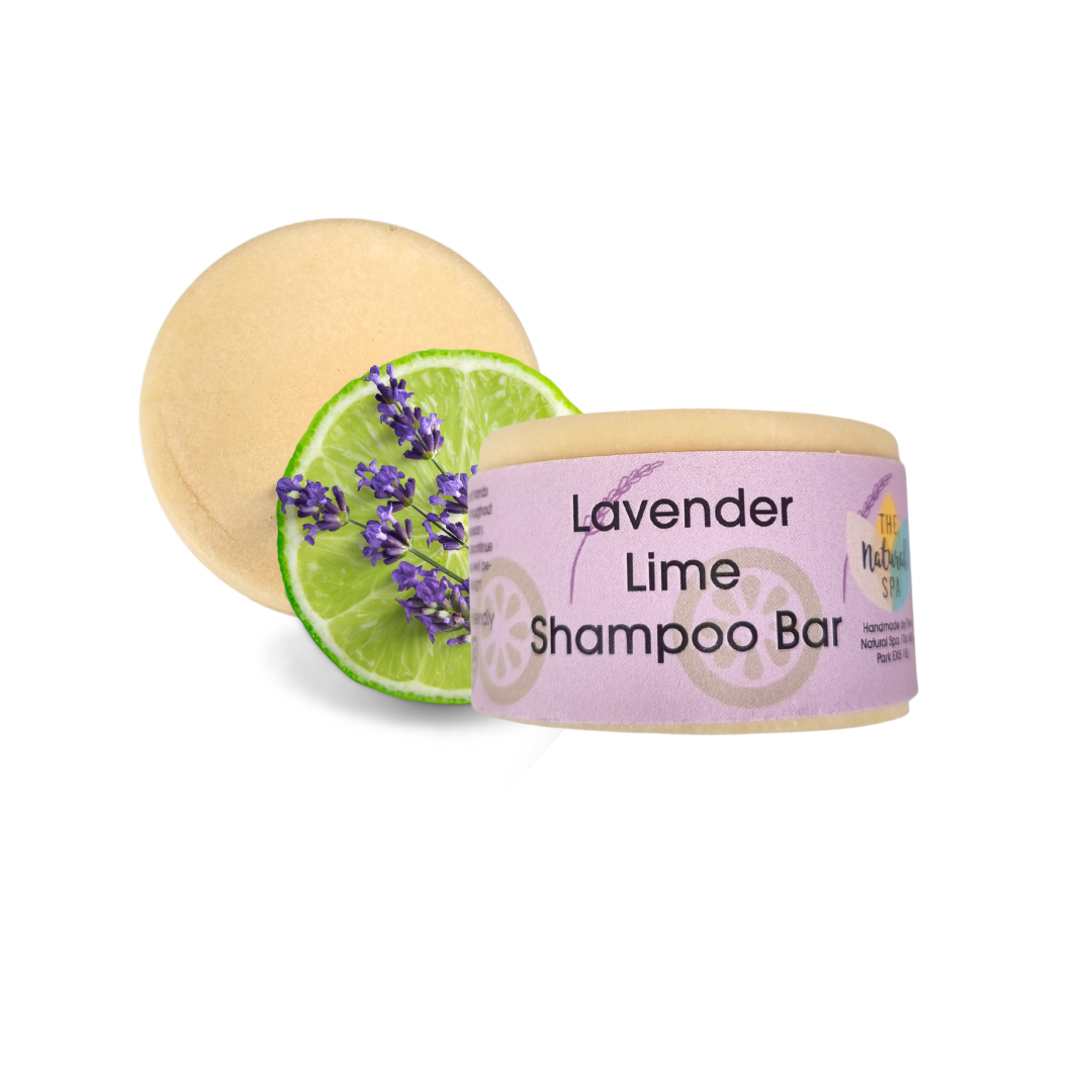 Klassisches Shampoo-Stück Lavendel und Limette