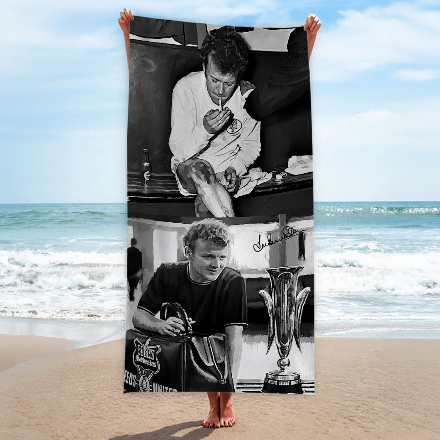 Lee Buccilli - Bremner Double - Beach Towel - 150cm x 75cm