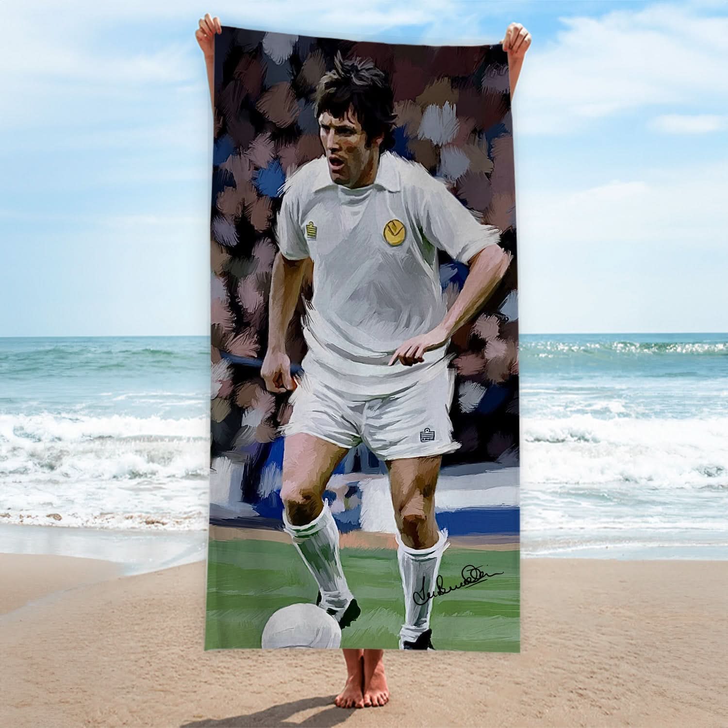 Lee Buccilli - Eddie Gray Home - Beach Towel - 150cm x 75cm