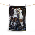 Lee Buccilli - Speed and Batty Celebration - Microfibre Tea Towel