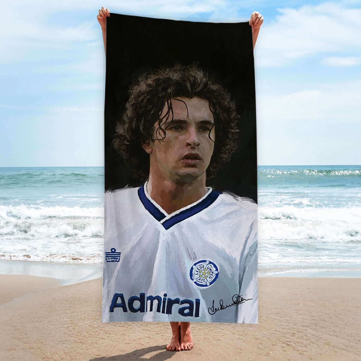 Lee Buccilli - Gary Speed - Beach Towel - 150cm x 75cm