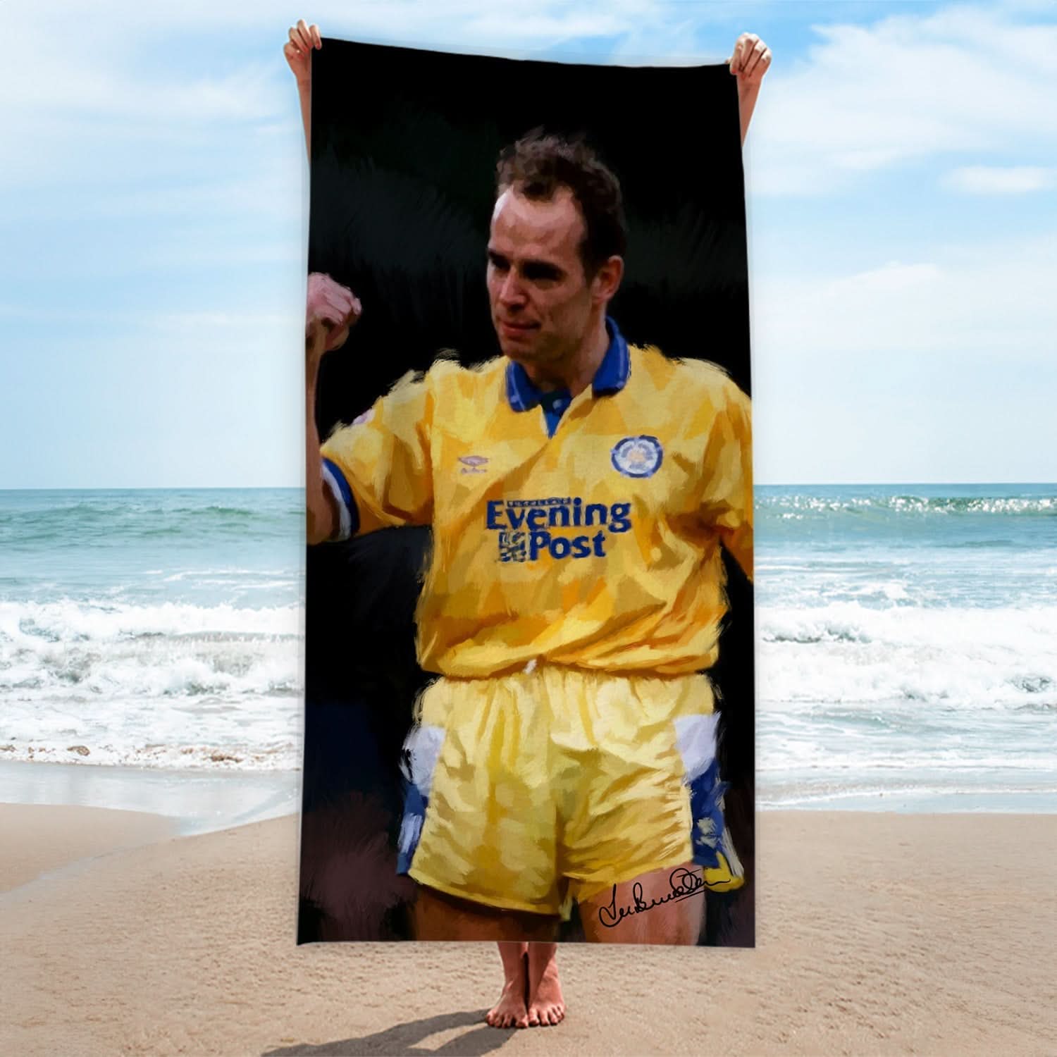 Lee Buccilli - Mel Sterland - Beach Towel - 150cm x 75cm