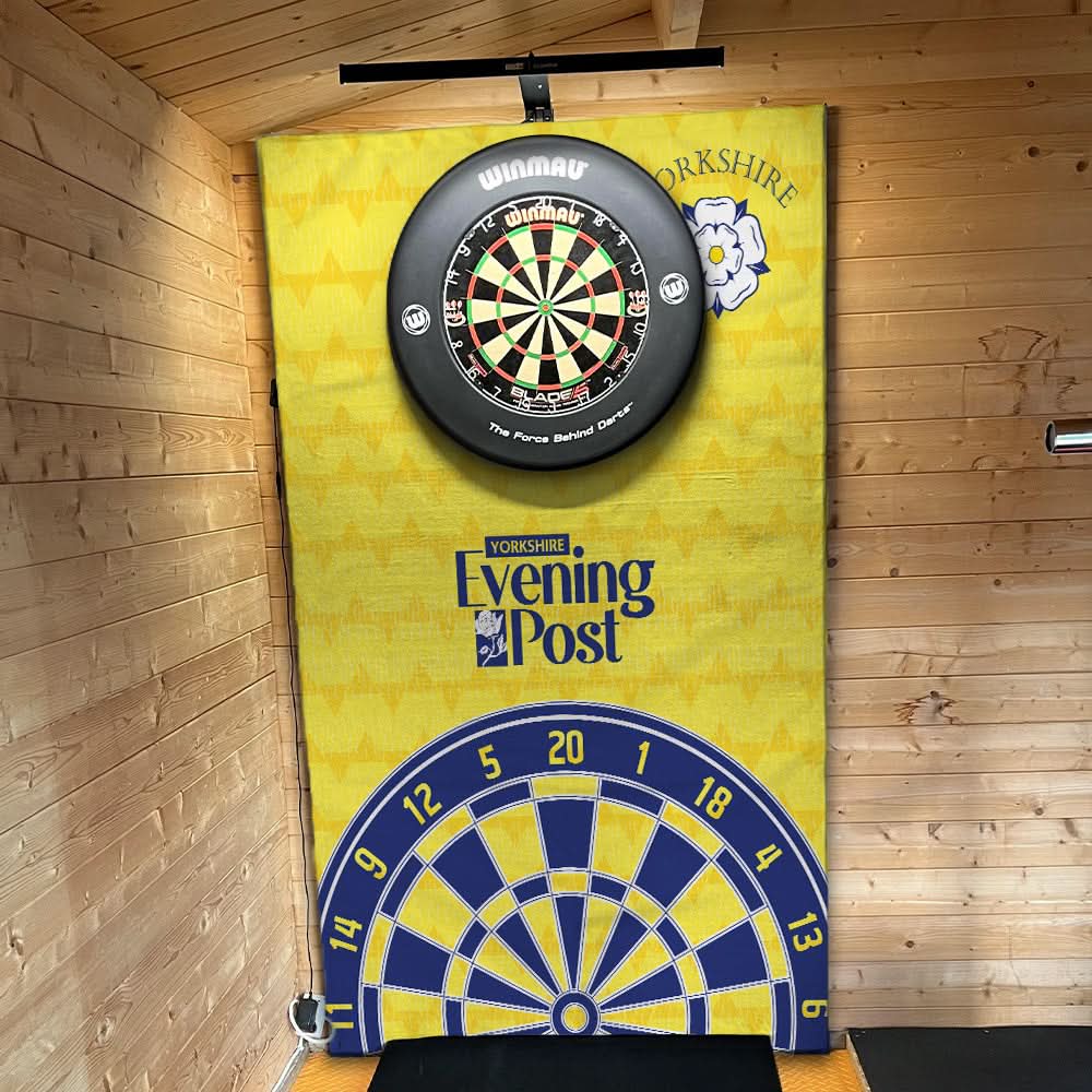 Leeds - 1992 Away - Personalised Darts Wall Banner - Two Sizes [COLLECTIVE]