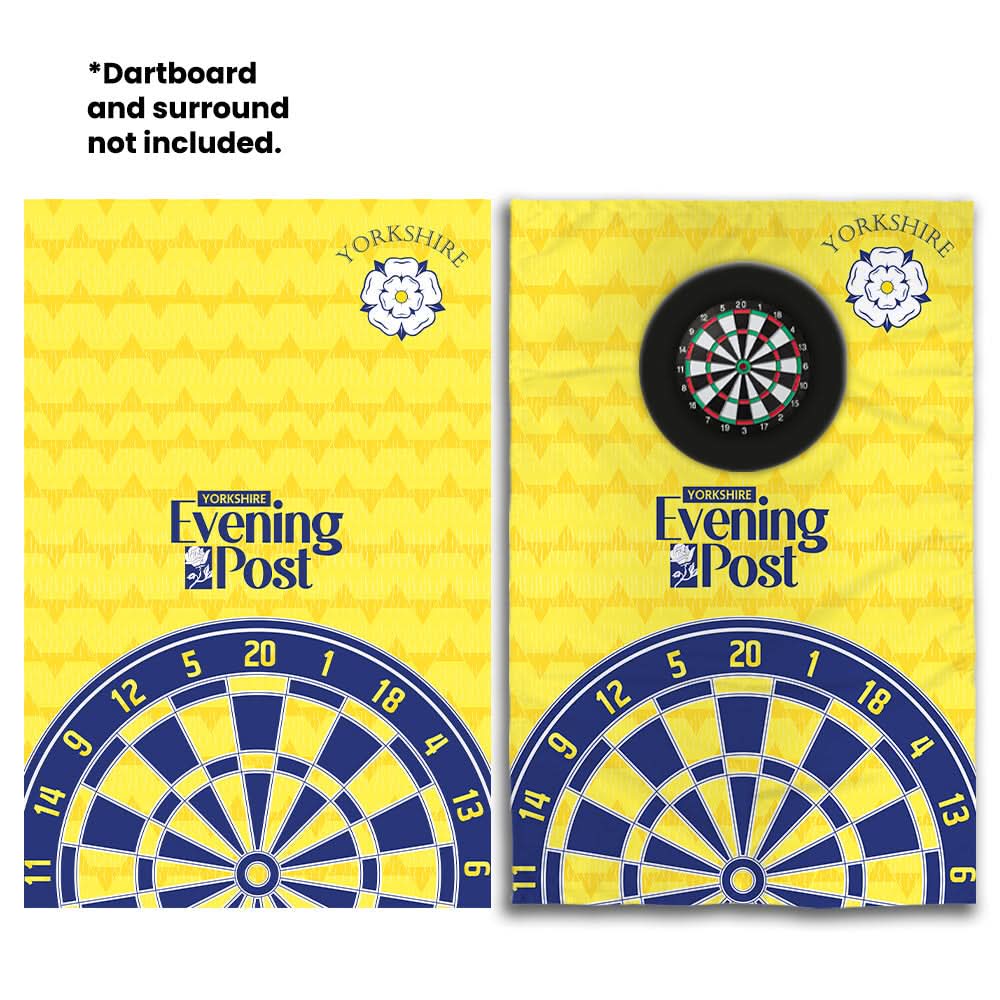Leeds - 1992 Away - Personalised Darts Wall Banner - Two Sizes [COLLECTIVE]