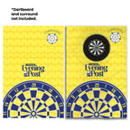 Leeds - 1992 Away - Personalised Darts Wall Banner - Two Sizes [COLLECTIVE]