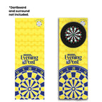 Leeds - 1992 Away - Personalised Darts Wall Banner - Two Sizes [COLLECTIVE]