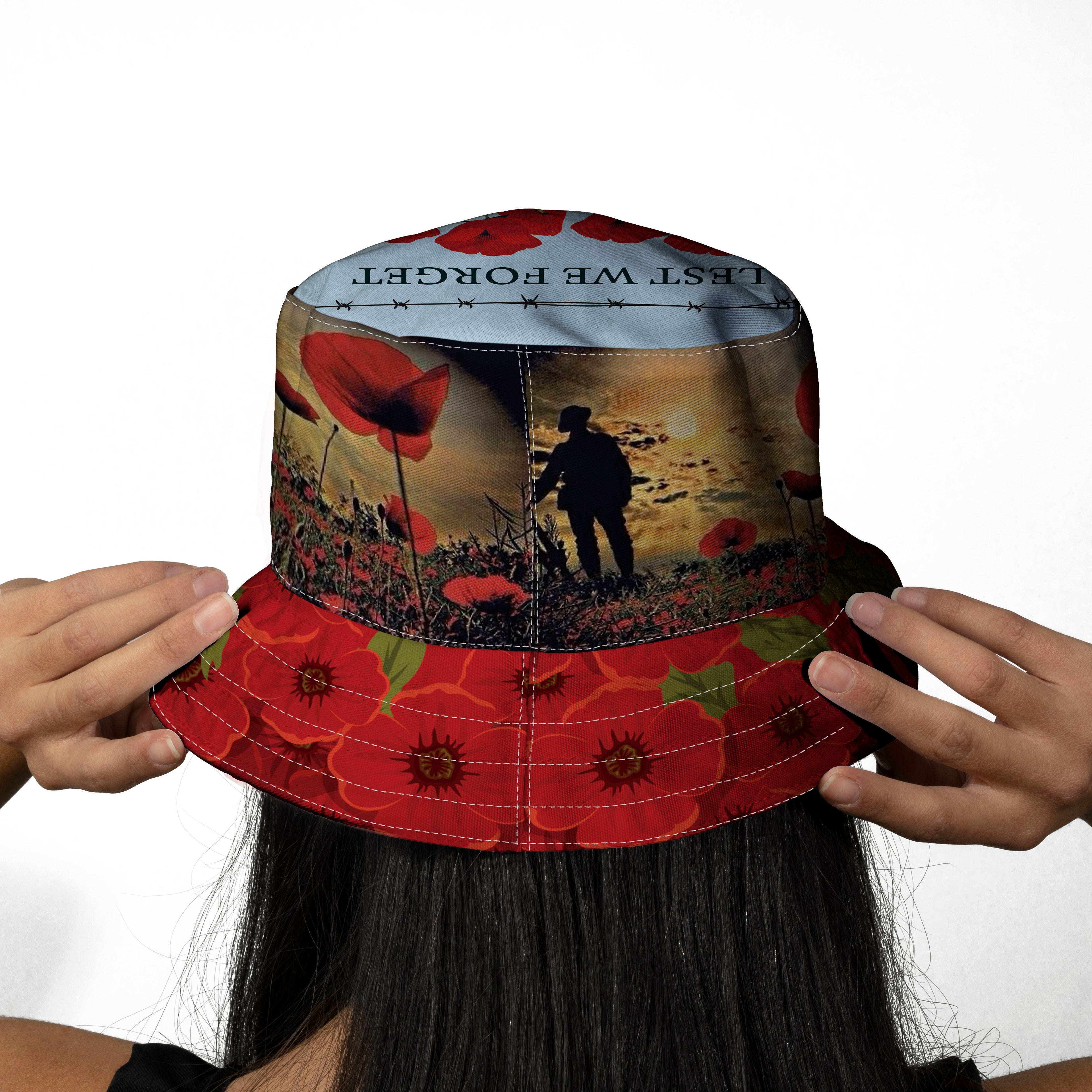 Lest We Forget Bucket Hat