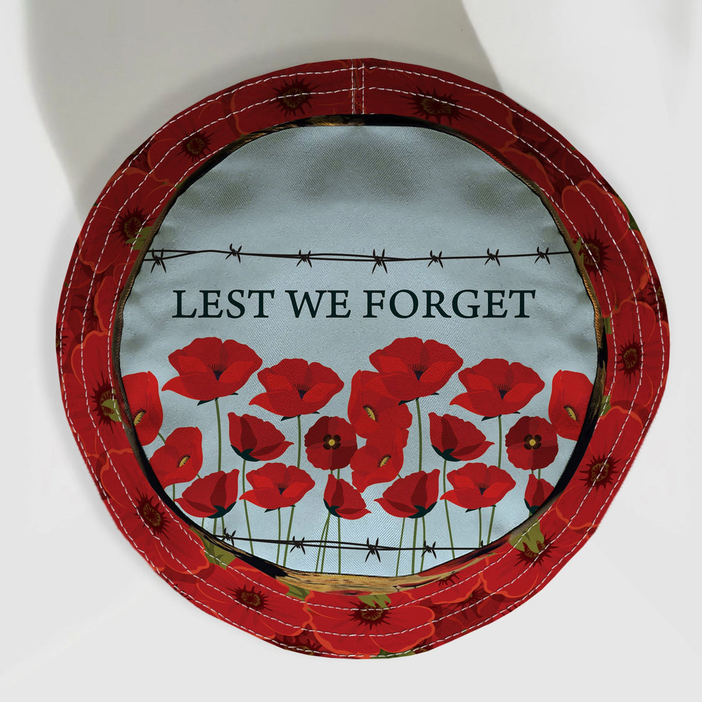 Lest We Forget Bucket Hat