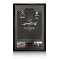 Lewis Hamilton Signed Mercedes AMG Petronas Shirt Premium Frame