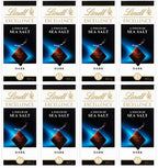 8 x Lindt Excellence Sea Salt - 100GM