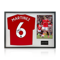 Lisandro Martínez Signed Manchester United Classic Frame