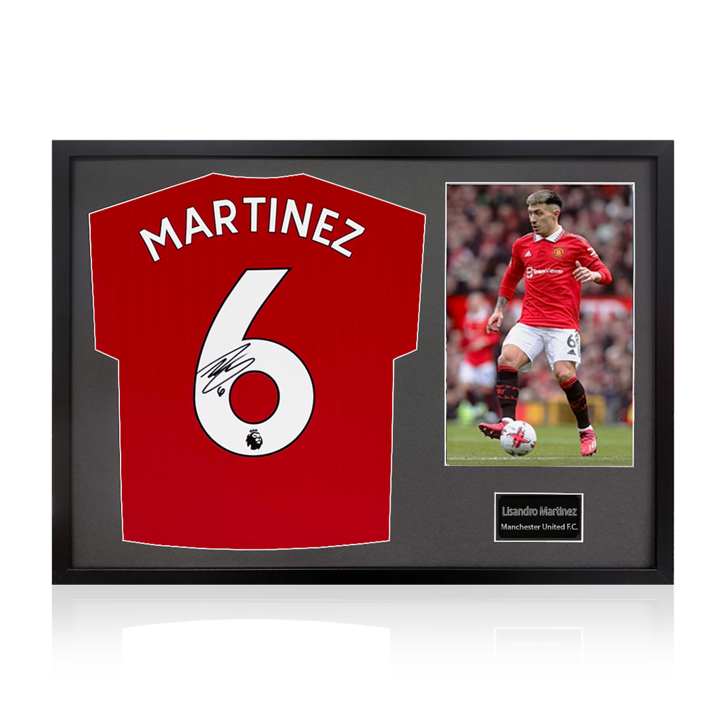 Lisandro Martínez Signed Manchester United Classic Frame