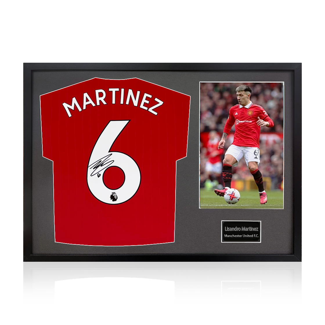 Lisandro Martínez Signed Manchester United Classic Frame