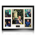 Luke Littler Signed World Champion Image Premium Frame
