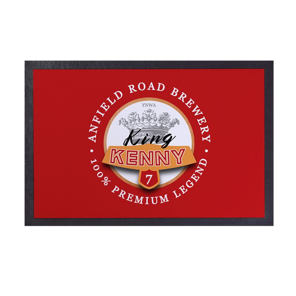 Liverpool Dalglish  - Football Legends - Door Mat -60cm X 40cm