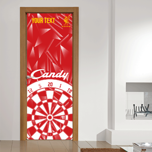 Liverpool Retro - 1989 Home - Personalised Darts Wall Banner - Two Sizes [COLLECTIVE]