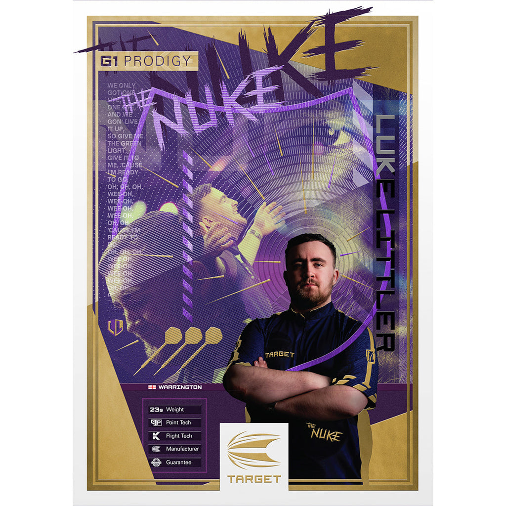 Target Luke Littler G1 Prodigy 95% SP