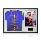 Luke Littler Signed 25/26 Shirt Classic Frame.