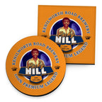 Luton Ricky Hill - Football Coaster - Square Or Circle