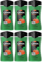 6 x Lynx Body Wash Jungle Fresh  - 225ML