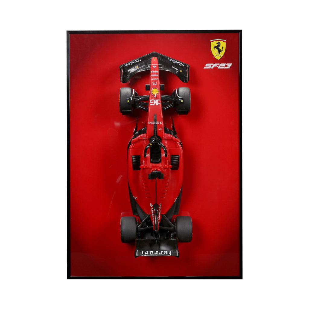 1:10 RC F1 Ferrari SF-23 2023 Leclerc Photo Frame Display
