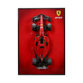 1:10 RC F1 Ferrari SF-23 2023 Leclerc Photo Frame Display