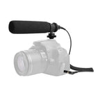ProSound Shotgun Microphone Super Cardioid Electret Condenser 3.5mm Jack Cold Shoe Mount