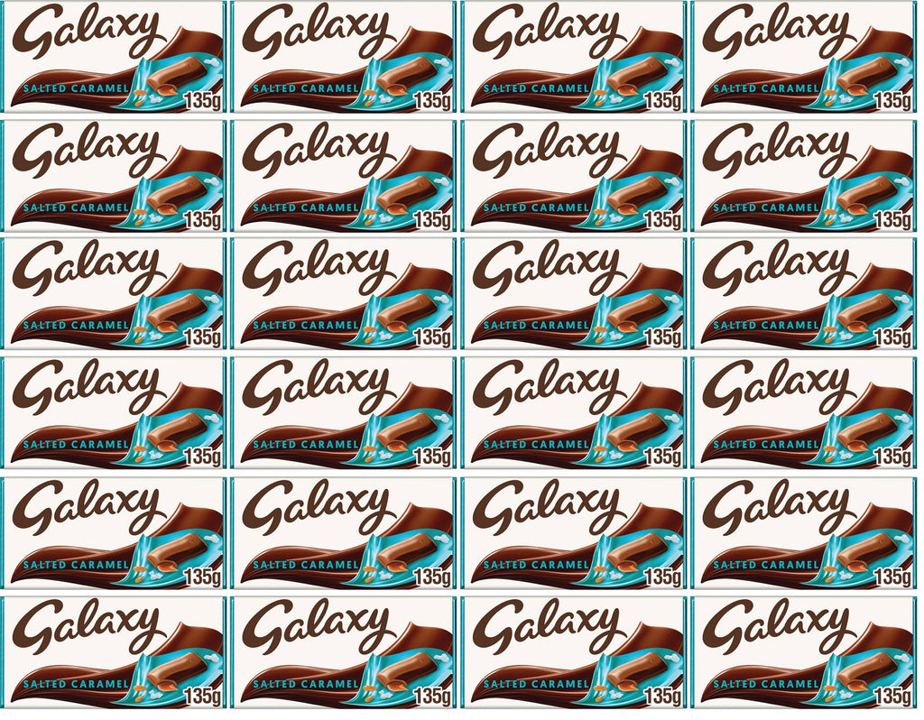 24 x Galaxy Salted Caramel Large Bar - 135GM