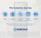 Subcold Maxi250 Tall Drinks Fridge Black